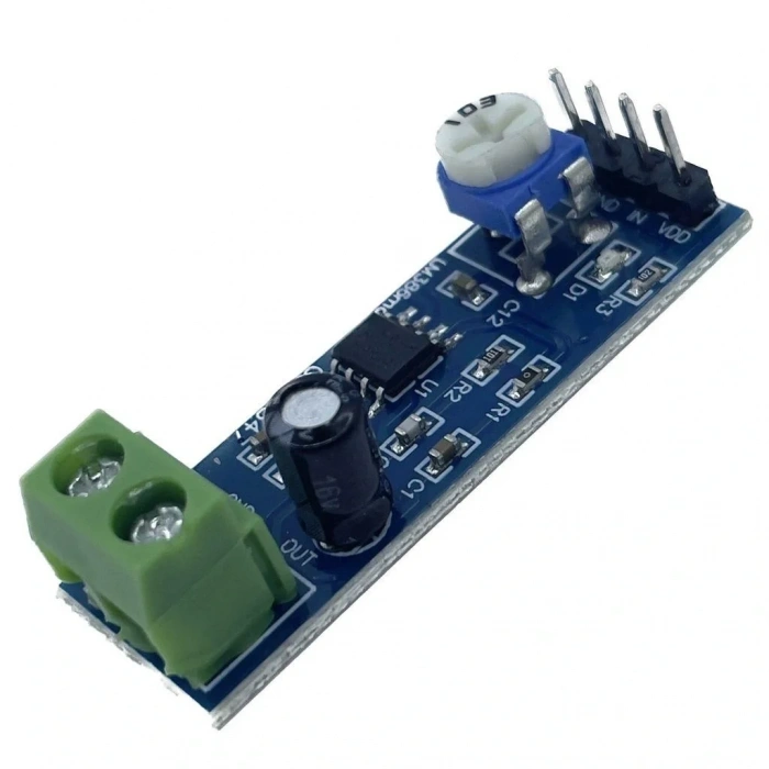 LM386 5-12V Ses Amplifikatör Modülü