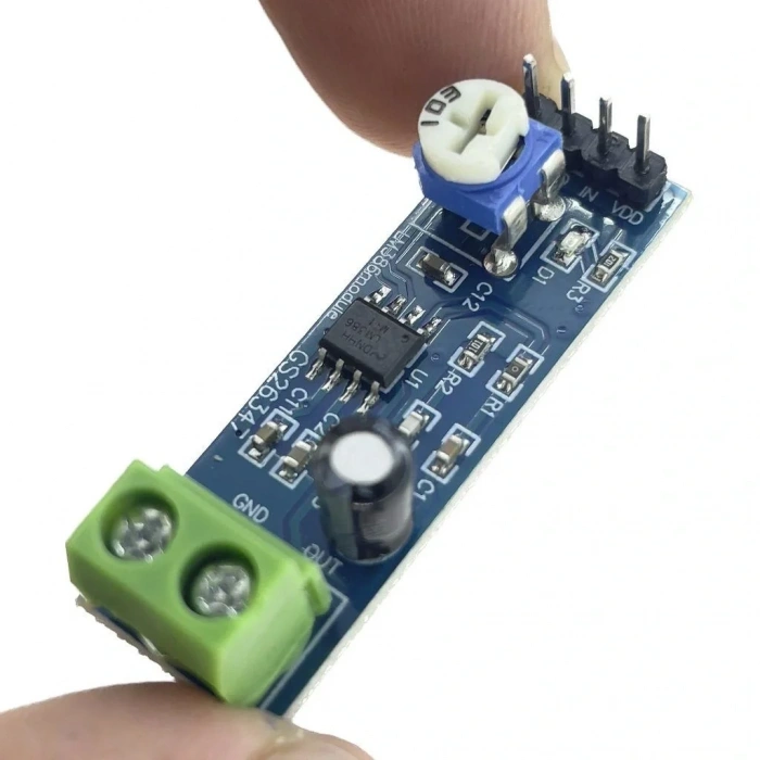 LM386 5-12V Ses Amplifikatör Modülü