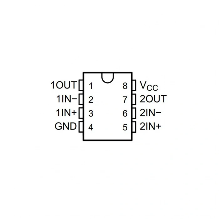 LM393 Smd Komparatör Entegresi Soic-8