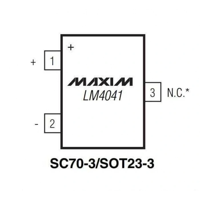 LM4041C SOT23 Voltaj Referans Entegresi