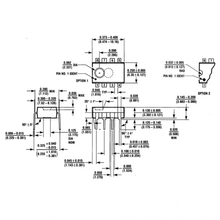 LM567CM Codec Entegresi Dip-8
