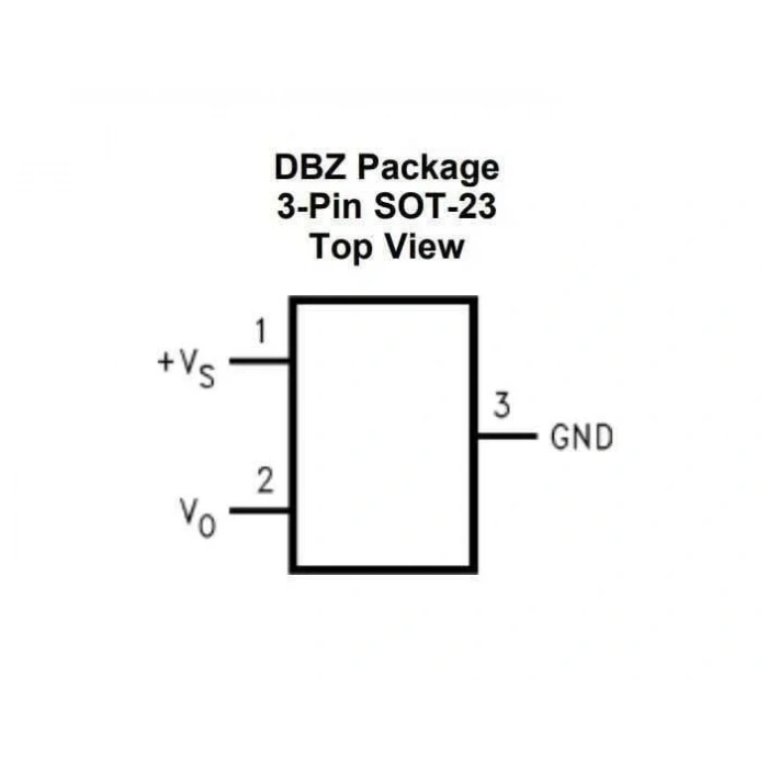 LM60BIM3 SOT-23 Smd Sıcaklık Sensörü