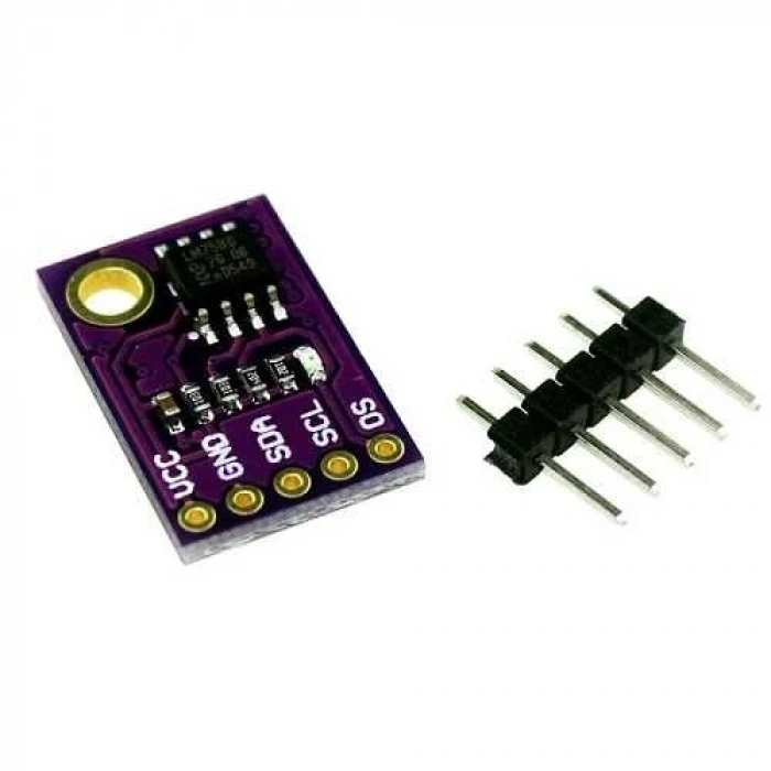 LM75A I2C Sıcaklık Sensör Modülü - Arduino Uyumlu