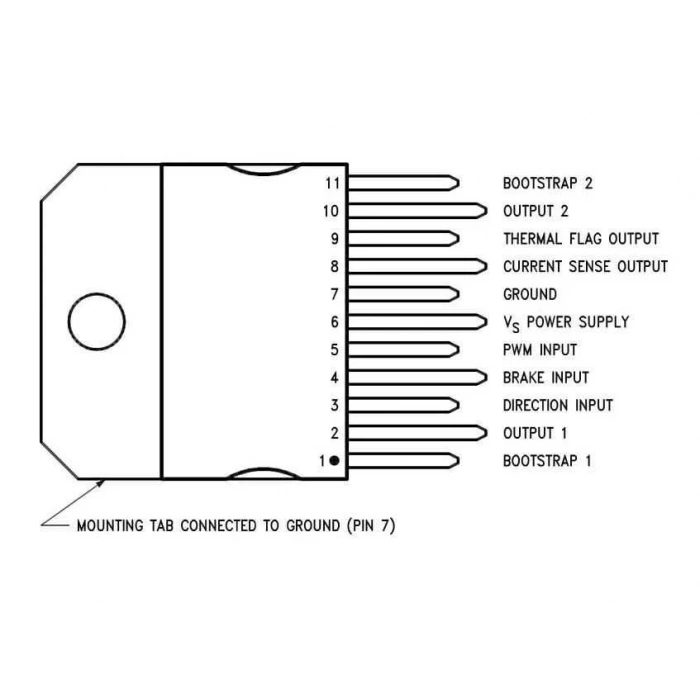 LMD18200 Motor Sürücü Entegresi TO-222-11