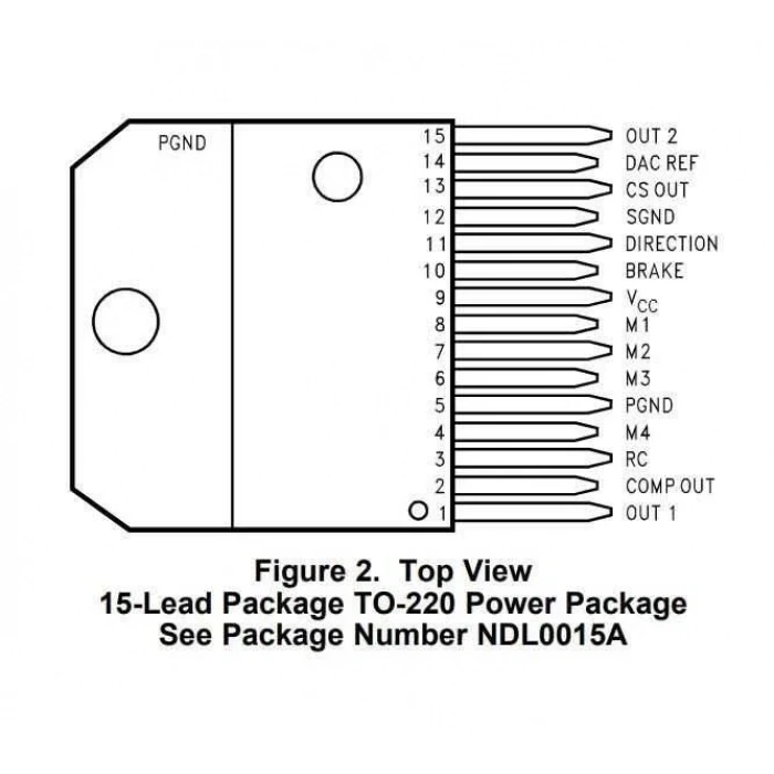 LMD18245 Motor Sürücü Entegresi TO-222-11
