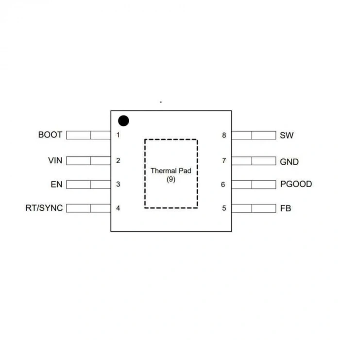 LMR16010PDDA SOIC-8 1A Voltaj Regülatör Entegresi