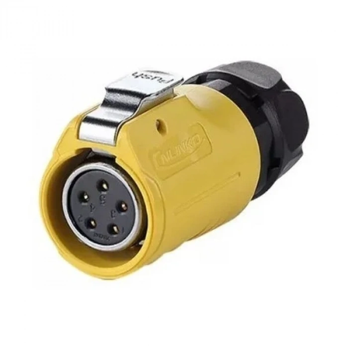 LP-20-J05PE-01-021 5-Pin Su Geçirmez Konnektör - Dişi