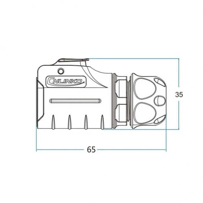 LP-20-J07PE-01-021 7-Pin Su Geçirmez Konnektör - Dişi