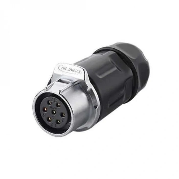 LP-20-J07PP-01-001 7-Pin Su Geçirmez Konnektör - Dişi