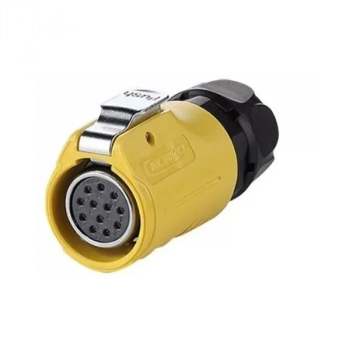 LP-20-J12PE-01-021 12-Pin Su Geçirmez Konnektör - Dişi