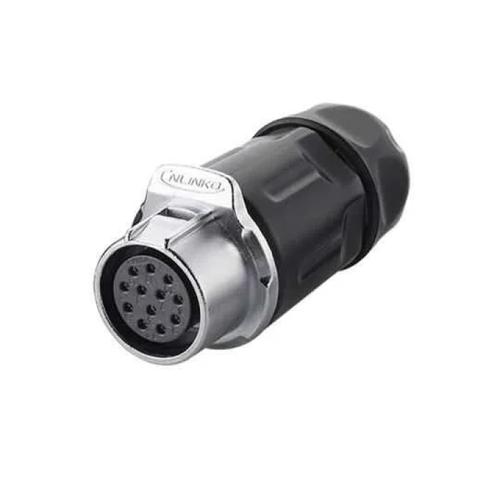 LP-20-J12PP-01-001 12-Pin Su Geçirmez Konnektör - Dişi