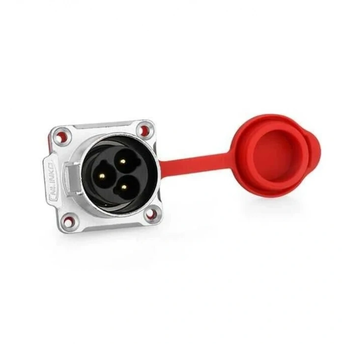 LP-24-C03SX-03-401 3-Pin Su Geçirmez Konnektör - Erkek