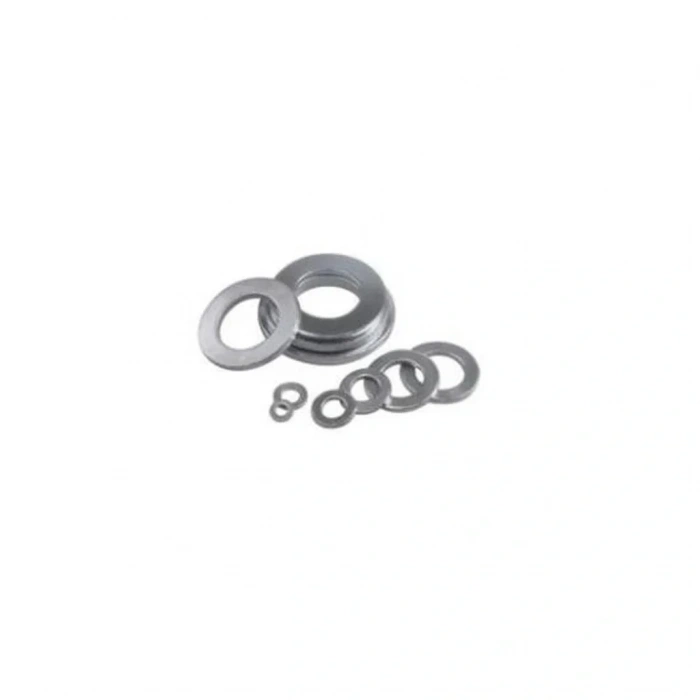 M5 DIN9021 Pul Beyaz Inox A2