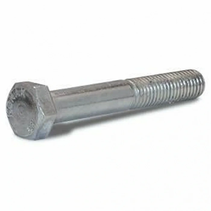 M6x45mm Civata Beyaz Altıköşe Yarım Diş