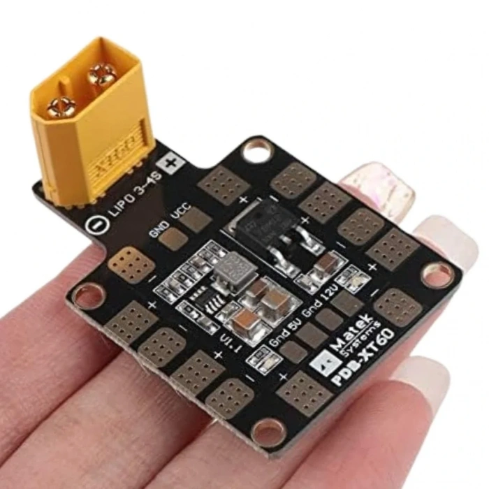 Matek PDB-XT60 w/BEC 5V 12V ESC Güç Dağıtım Kartı