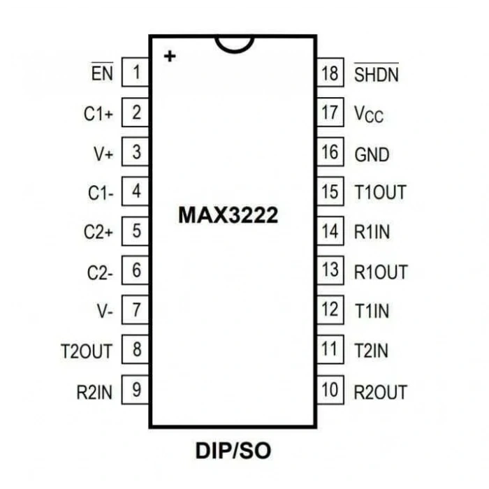 MAX3232 SMD SO16 Entegre