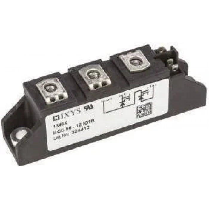 MCC56-12İO1B Tristör Modül 2X60A 1200V