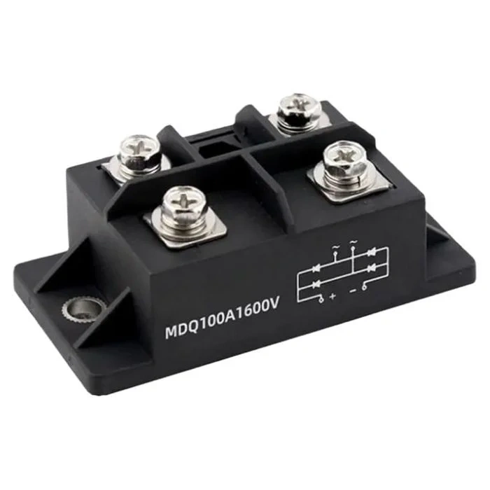 MDQ100-16 100A 1600V Tek Faz Köprü Diyot - Şase Tip