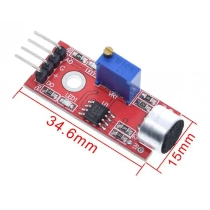 Mikrofon Ses Sensör Modülü Arduino Uyumlu KY-038