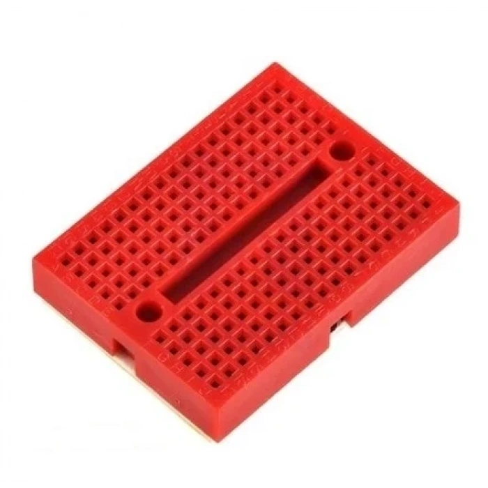 Mini Breadboard Kırmızı Yapışkanlı 170 Pin 1 Adet