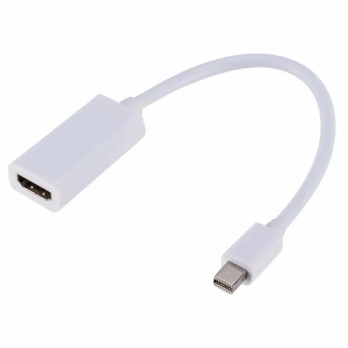 Mini Displayport to HDMI Dönüştürücü Adaptör Beyaz