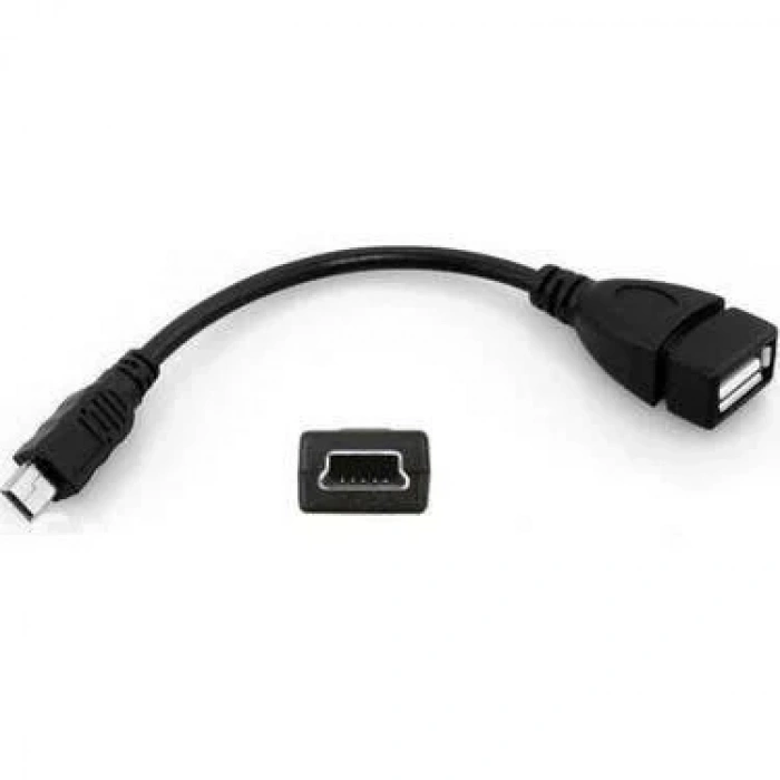 Mini Usb OTG Kablosu - Mini Usb Dönüştürücü