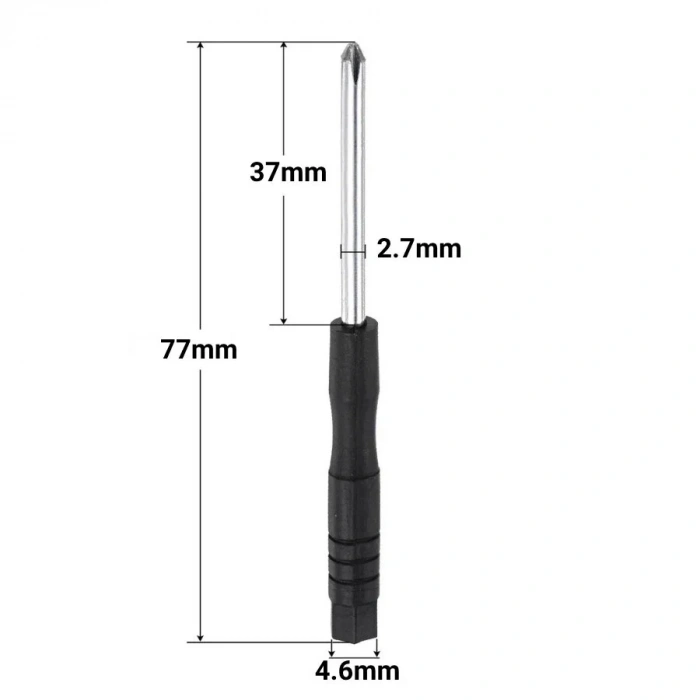 Mini Yıldız Tornavida 82x3mm