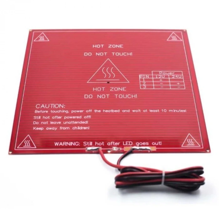 MK2B 3D Yazıcı Isıtıcı Tabla Kablolu - Reprap Heatbed