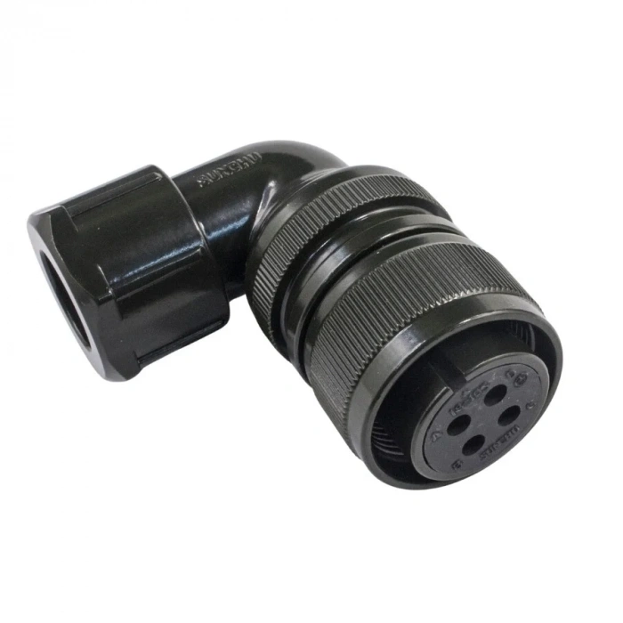 MS-3108A 4-Pin 18-10S Dirsek Tip Su Geçirmez Konnektör