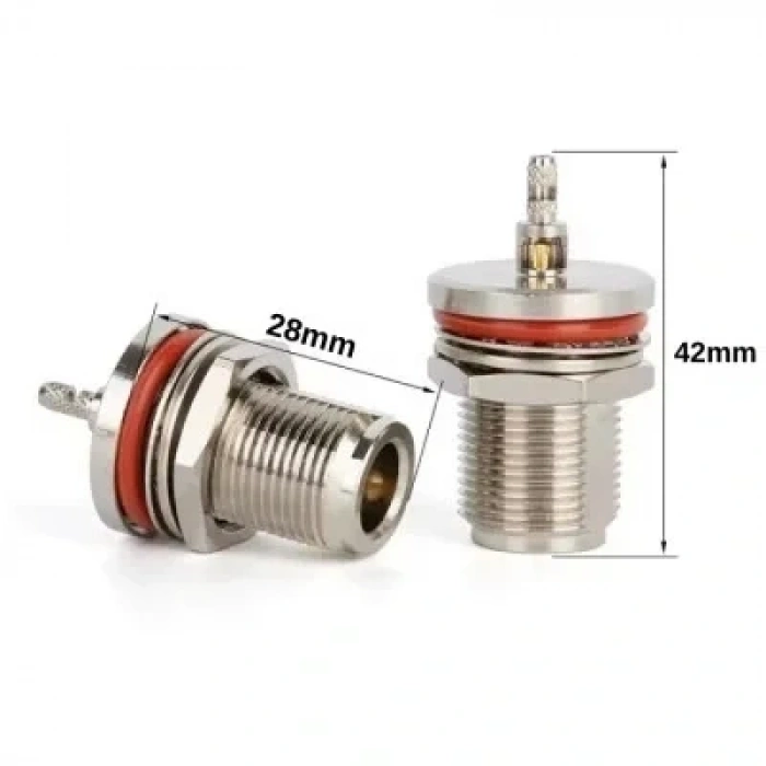 N-KY-1.5-28 N-Tip Dişi Coaxial Konnektör