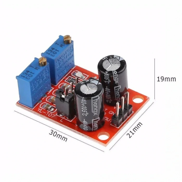 NE555 Ayarlanabilir Pulse Modülatörü