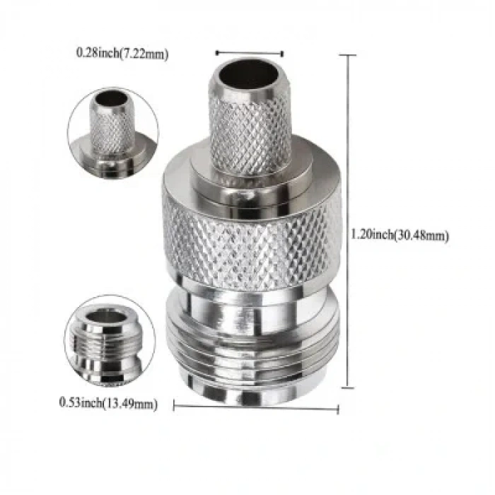 NK-5 N-Tip Dişi Coaxial Konnektör