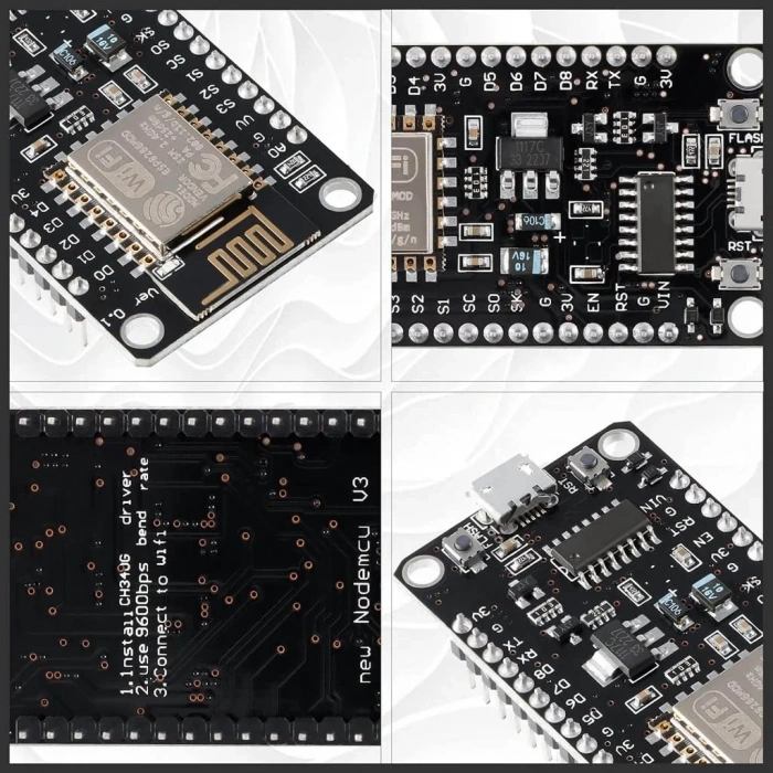 NodeMCU Lolin V3 CH340 Esp8266 Tabanlı Geliştirme Kartı