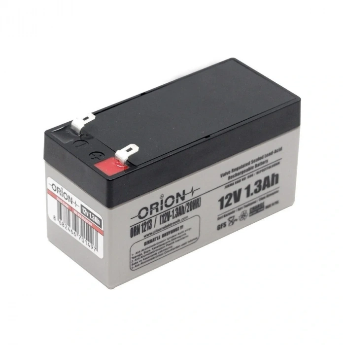 Orion 12V 1.3Ah Bakımsız Kuru Akü