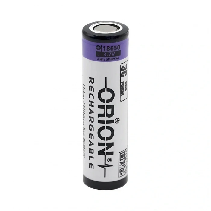 Orion 18650 3.7V 3500mAh 3C Şarj Edilebilir Li-ion Pil