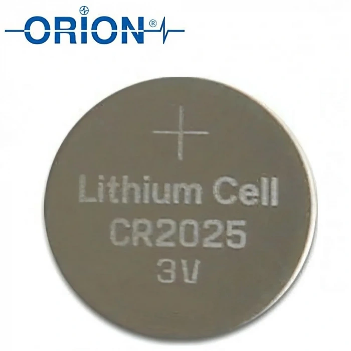Orion CR2025 3V Lityum Düğme Pil 5li Kart Paket
