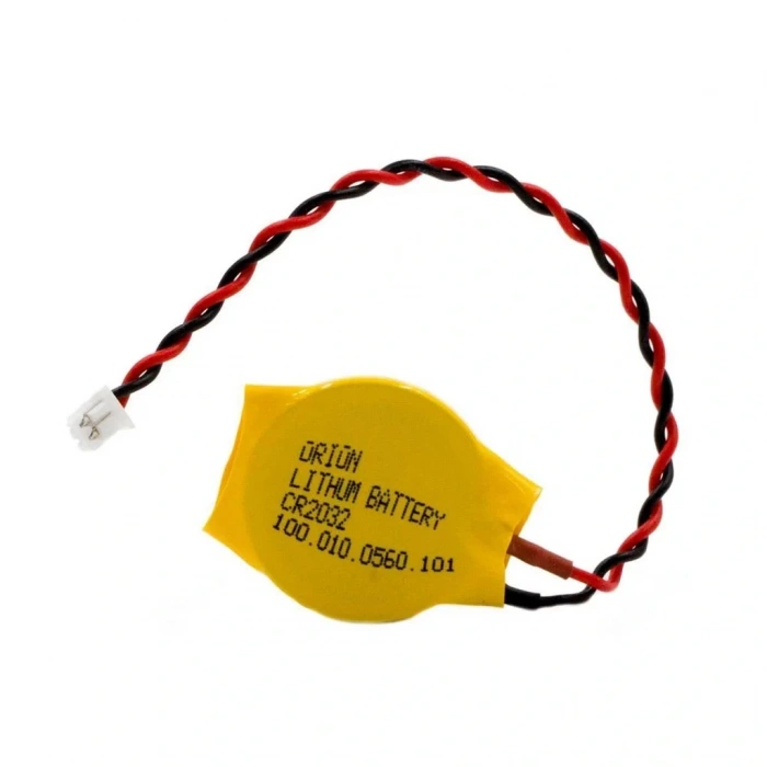 Orion CR2032 3V Plc Lityum Batarya Terminal + Kablo Bios Cmos Pili