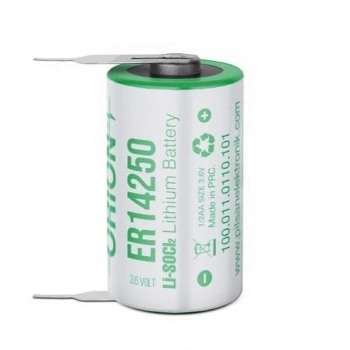 Orion ER14250 H Lityum Pil 3.6V 2P