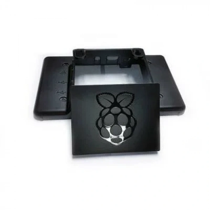Orjinal Raspberry Pi 7 Inch Dokunmatik Ekran Koruyucu Kasa - Siyah