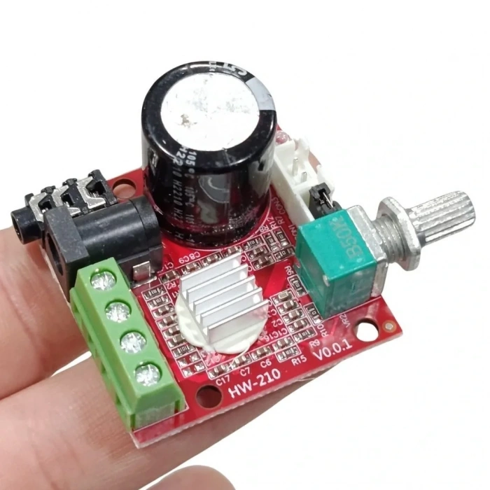 PAM8610 2x15W D Sınıfı Stereo Amplifikatör Devresi Modülü