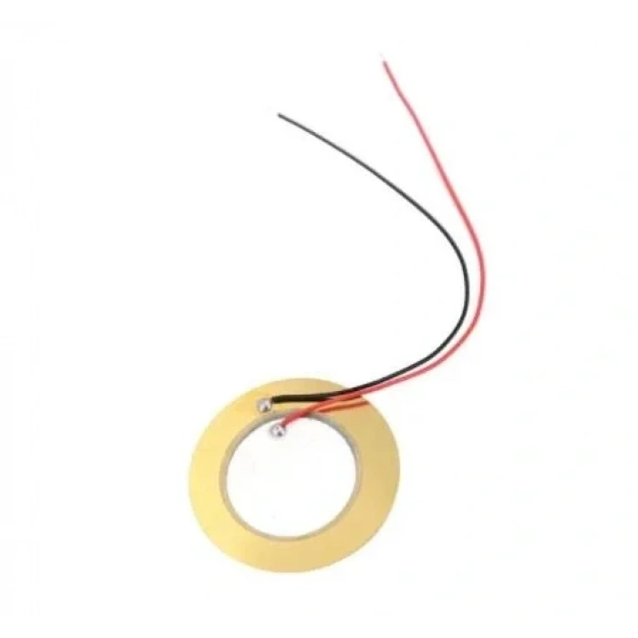 Piezo Disk Buzzer Kablolu - 15 mm Çap