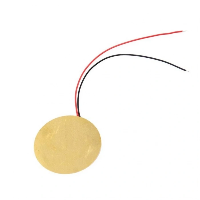 Piezo Disk Buzzer Kablolu - 35 mm Çap