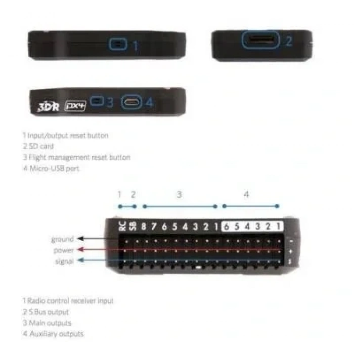Pixhawk 2.4.8 Uçuş Kontrol Kartı Seti
