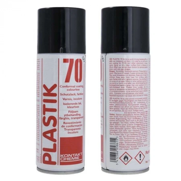 Plastik 70 - Konformal Koruyucu Kaplama Spreyi 400ml