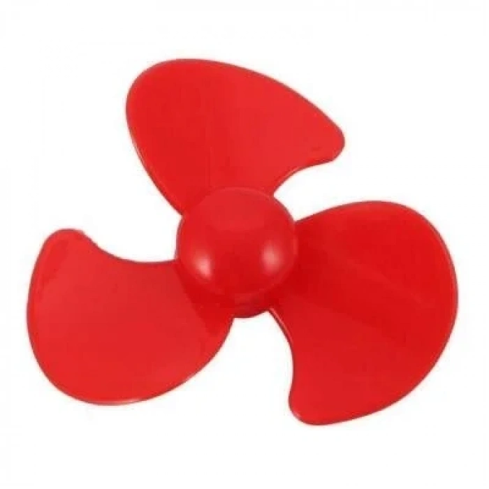 Plastik Pervane Ø50mm - Kırmızı