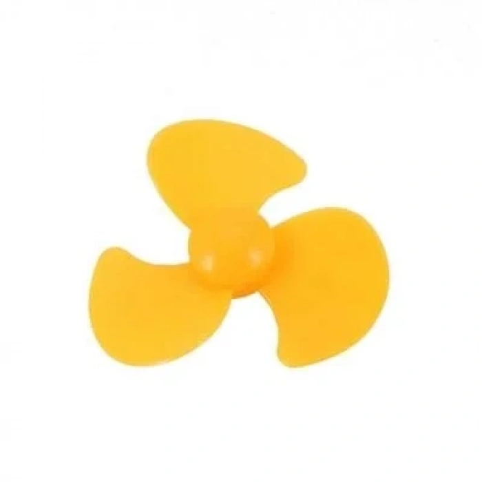 Plastik Pervane Ø50mm - Sarı