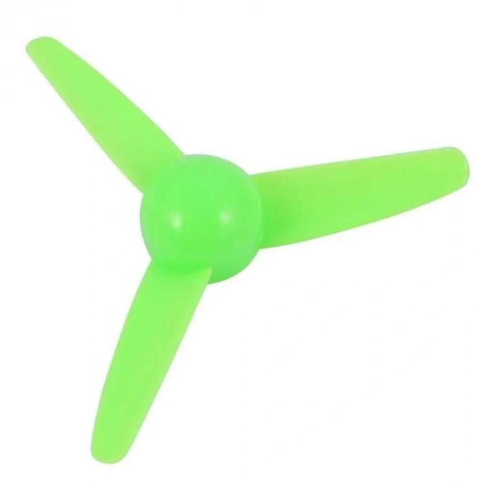Plastik Pervane Ø80mm - Yeşil