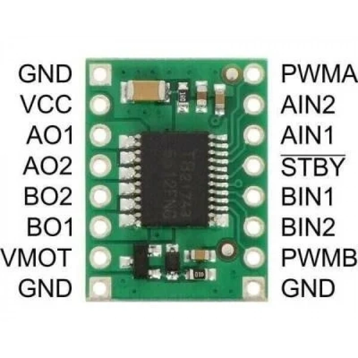 Pololu TB6612FNG Çift Motor Sürücü Kartı