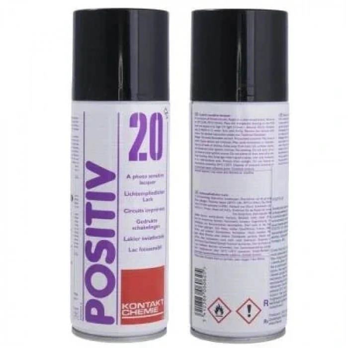 Positiv 20 - Baskı Devre Pozlama Spreyi 200ml