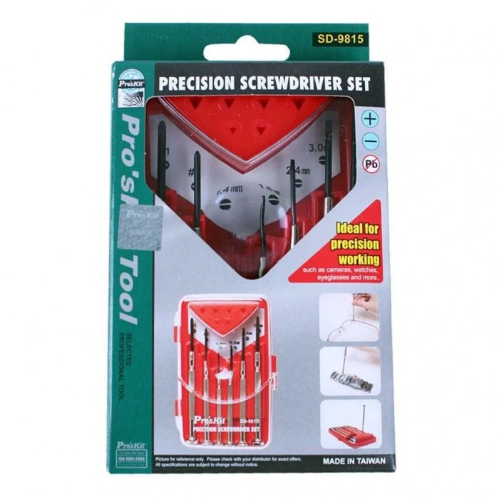 Proskit SD-9815 Hassas Tornavida Seti